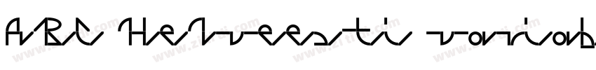 ABC Helveesti variab字体转换